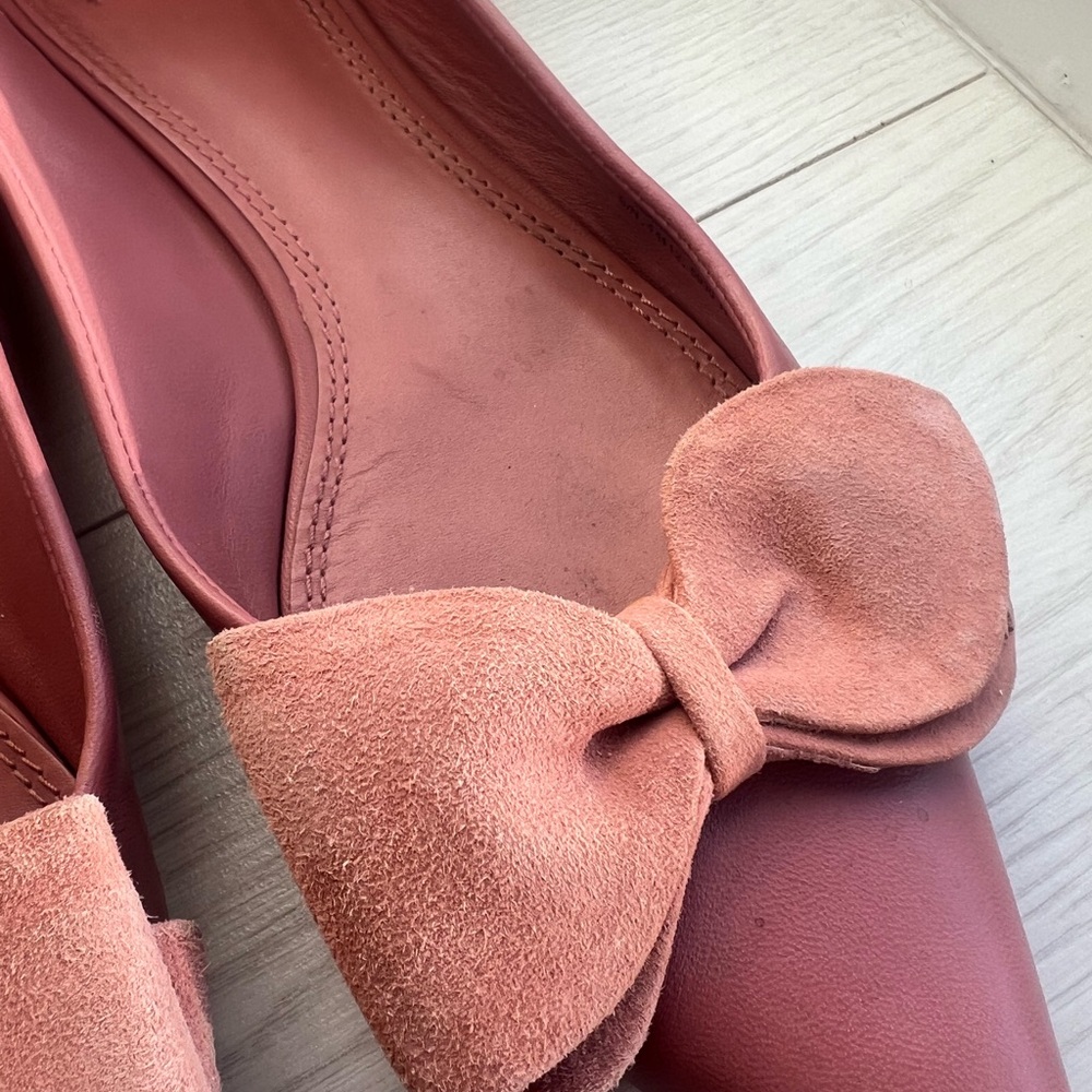 Tory Burch Pink Rosalind Ballet Flats - Picture 9 of 14